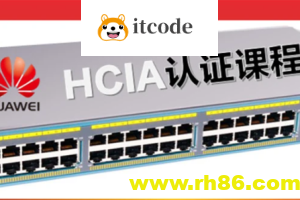 华为认证网络工程师（HCIA）-路由交换视频教程（206节）