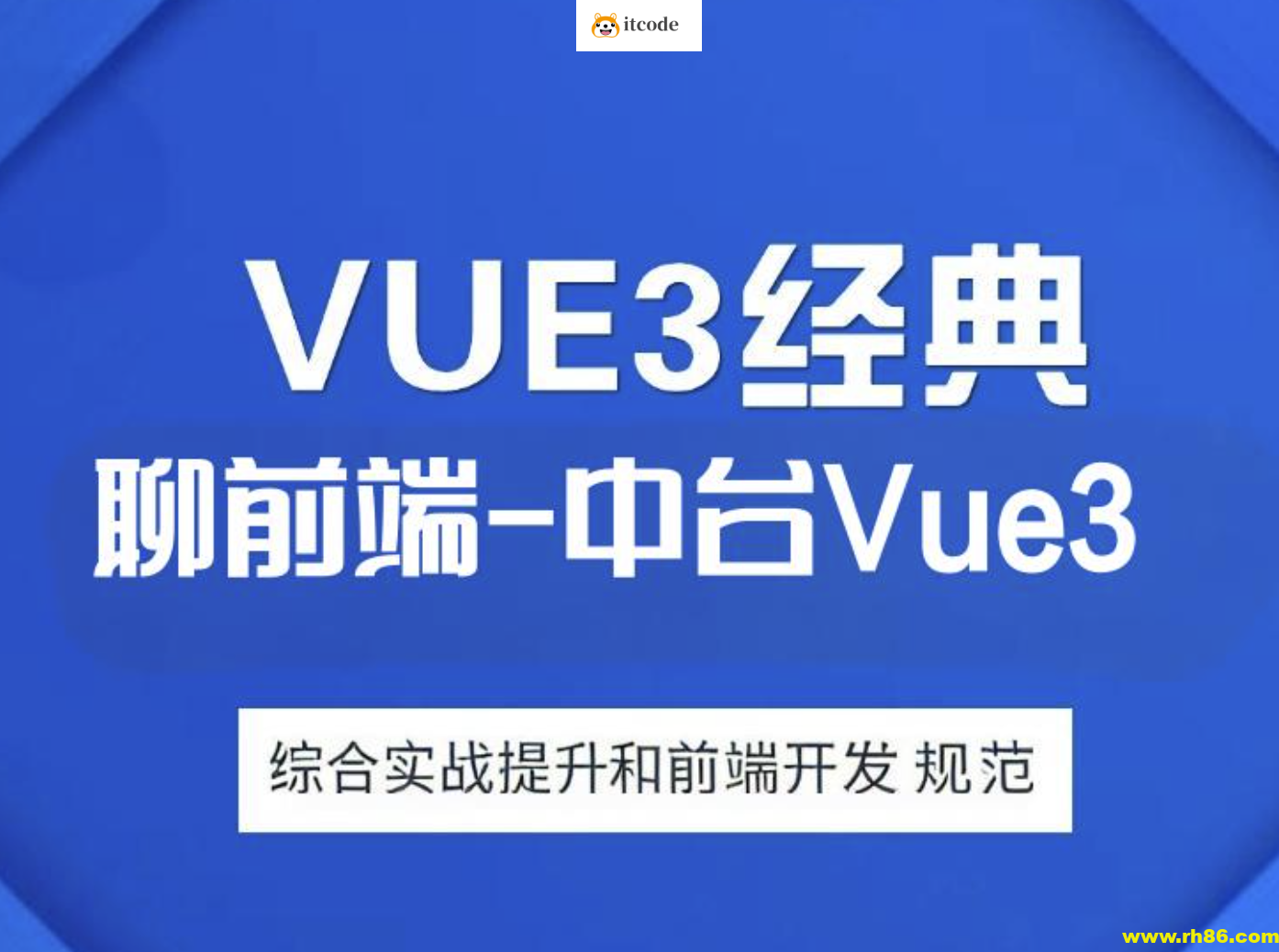 大伟聊前端-互联网大厂企业级中台Vue3综合实战提升和前端开发规范