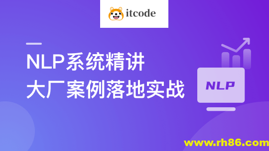 NLP系统精讲与大厂案例落地实战，吃透内容理解体系