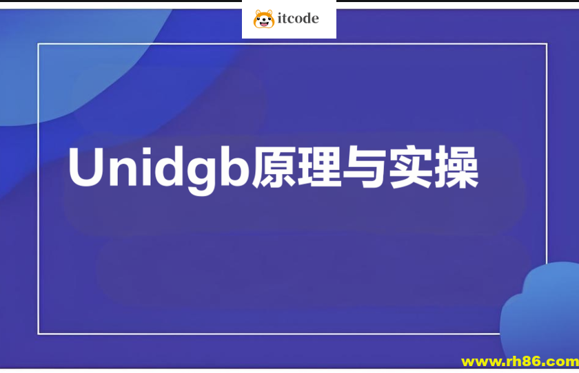 Unidgb原理与实操