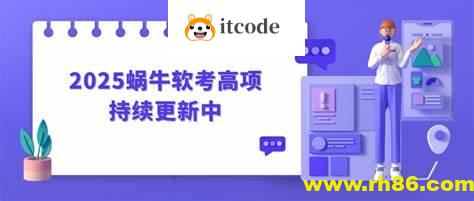 2025蜗牛软考高项 | 更新