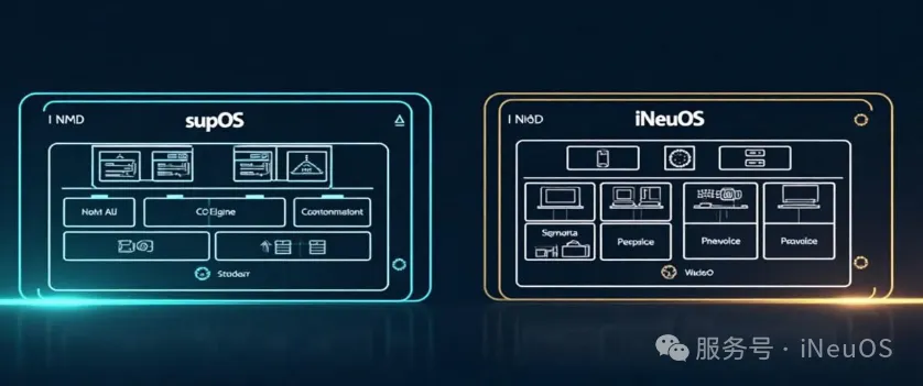 supOS蓝卓工业互联网与iNeuOS工业互联网操作系统对比