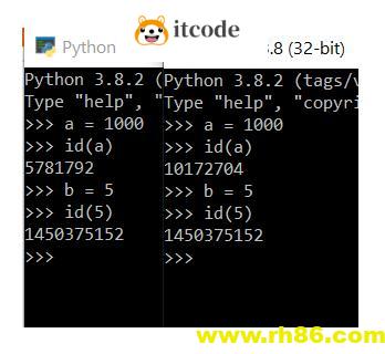 “==”和“is”有什么区别？一个问题检测你python水平