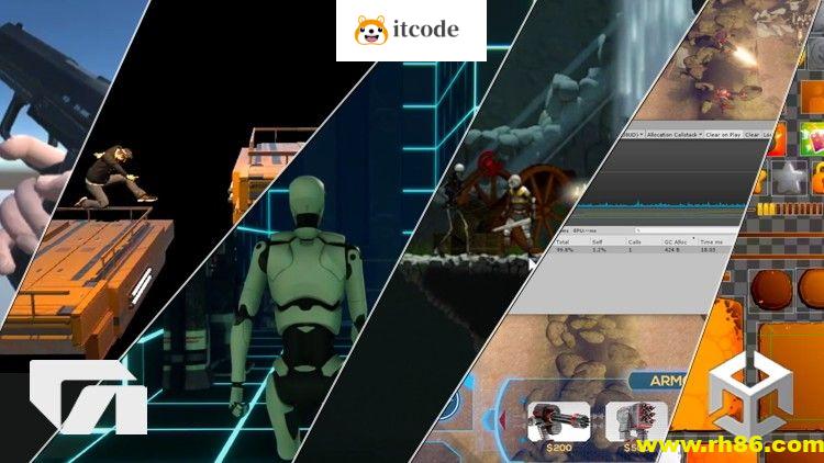 Unity C# 游戏开发者全面训练营 – 第二部分(英文版)