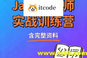 Java架构师实战训练营 (含完整资料)