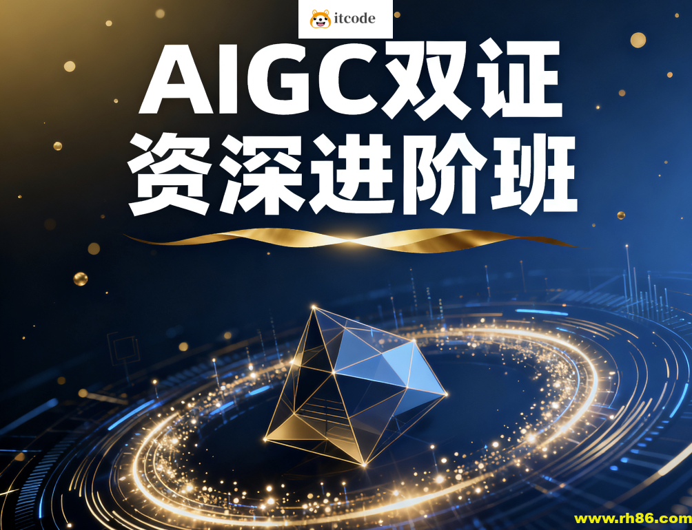 AIGC双证资深进阶班（14S）