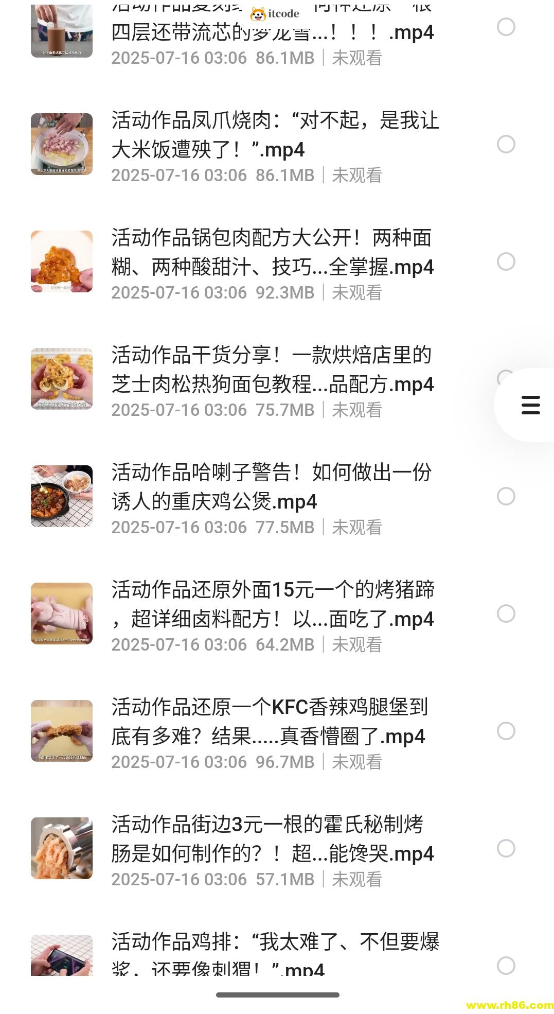 全套做菜视频教学，学会可以做厨师了