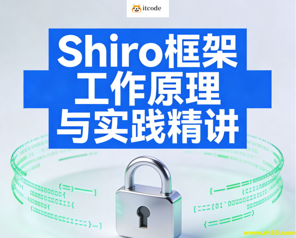 Shiro框架工作原理与实践精讲