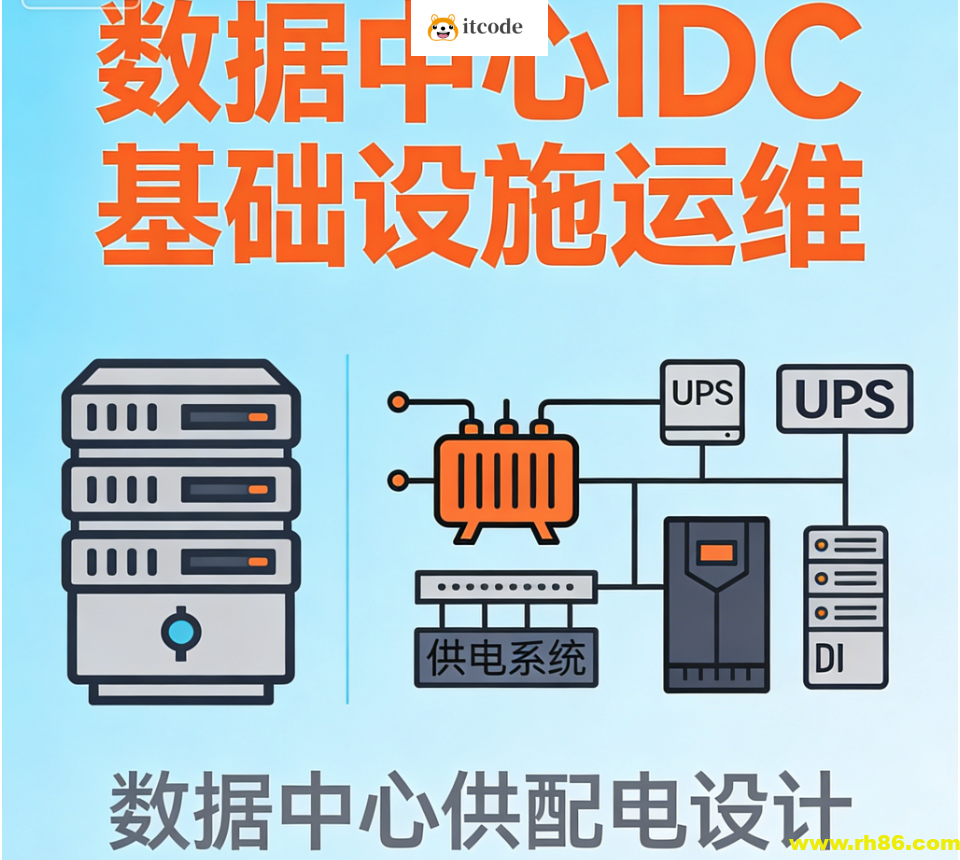 数据中心IDC基础设施运维&数据中心供配电设计