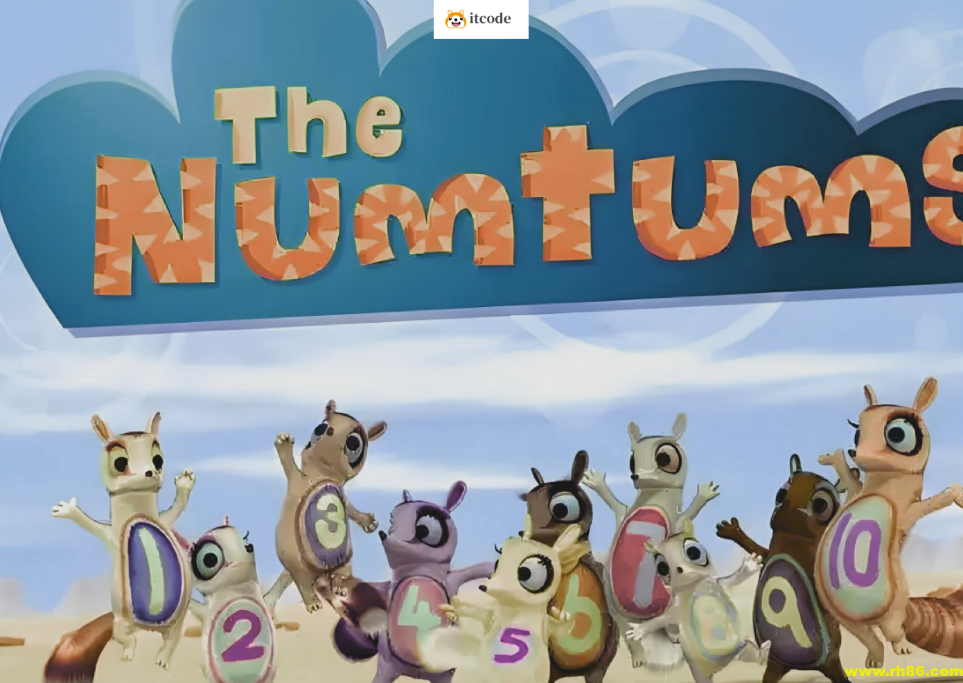 BBC英语数学启蒙动画片《数字虫 The Numtums (1-3季) 》