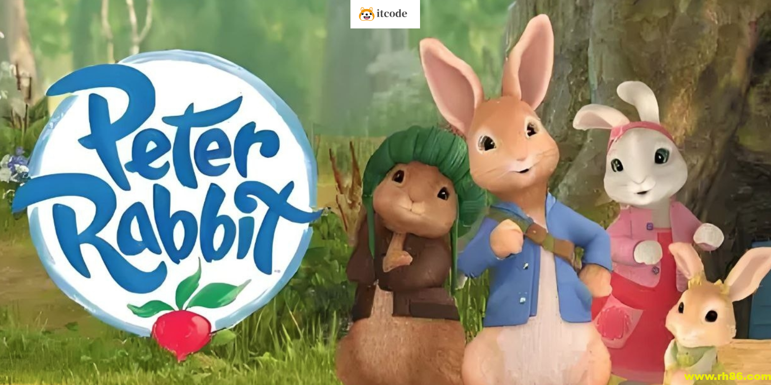 经典英文童话故事动画片《比得兔的故事 Peter Rabbit (1-2季) 》