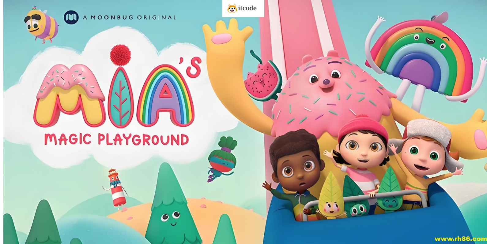 少儿英语启蒙动画《Mia的魔法游乐场 Mia’s Magic Playground (动画+台词本) 》
