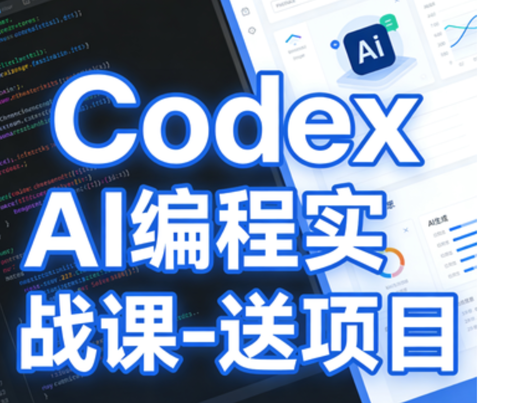 Codex AI编程实战课-送项目